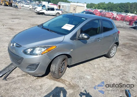 2012 Mazda Mazda2 Sport from USA, damaged, VIN JM1DE1KY1C0148030